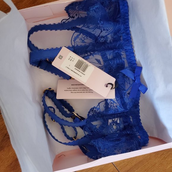 Agent Provocateur NWT - Jayce Suspender in Cobalt | Size 1 - Picture 9 of 11